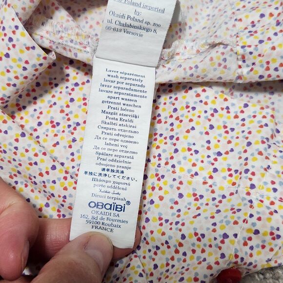 OBAIBI girls heart long sleeve shirt size 3 years - Picture 12 of 12